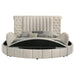 Sonya - Upholstered Round Storage Bed - Simple Home Plus