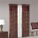 Aubrey - 84" Panel Pair - Burgundy - Simple Home Plus