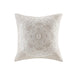 Suzanna - Square Pillow - Taupe - Simple Home Plus