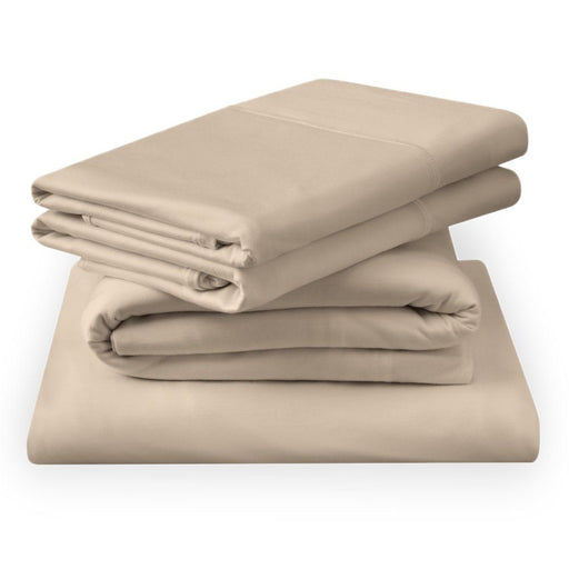 Linens - Tempur Breeze Cooling Sheet Set - Sandstone - Simple Home Plus