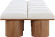Pavilion - 12 Piece Modular Bench With Brown Base - Simple Home Plus