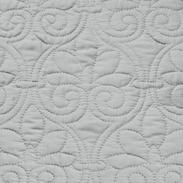 Quebec - Twin Reversible Daybed Cover (Set of 6) - Gray - Simple Home Plus