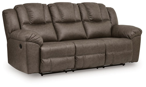 Lowilla - Reclining Sofa - Driftwood - Simple Home Plus