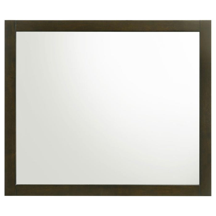 Wilkes - Dresser Mirror - Dark Cocoa - Simple Home Plus