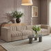 Rummi - Velvet Performance Fabric Upholstered 4 Piece Modular Sofa - Simple Home Plus