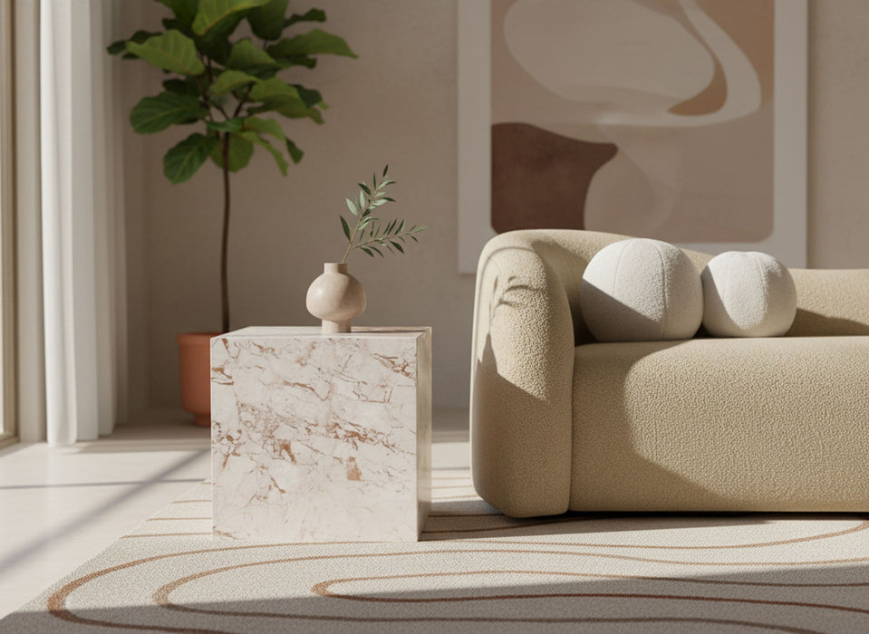 Bolzano - Marble Table - Simple Home Plus