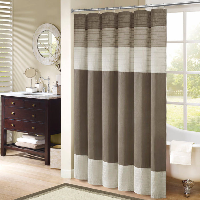 Amherst - Shower Curtain - Natural - Simple Home Plus