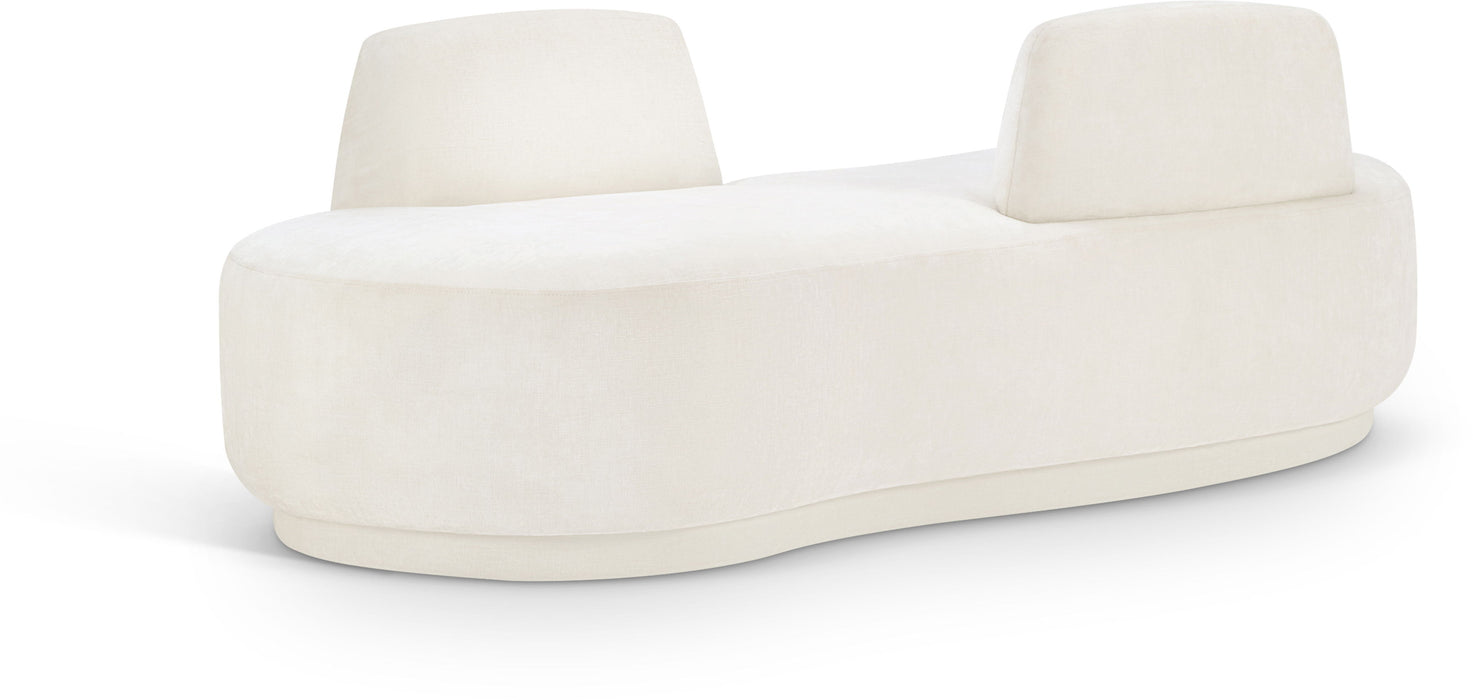 Argyle - Chenille Fabric Chaise / Loveseat - Simple Home Plus