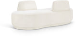 Argyle - Chenille Fabric Chaise / Loveseat - Simple Home Plus