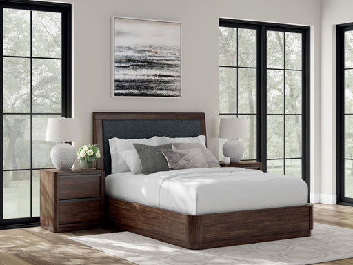 Dilenno - Upholstered Panel Bed - Simple Home Plus