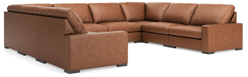 Calden - 8-Piece Sectional - Caramel - Simple Home Plus