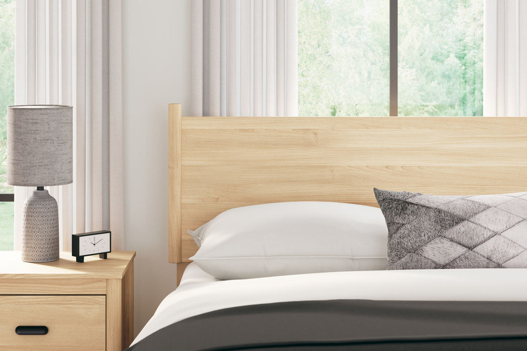 Cabinella - Queen Panel Headboard - Tan - Simple Home Plus
