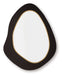 Kierlock - Black / Gold Finish - Accent Mirror - Simple Home Plus