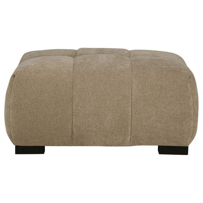 Octavia - Upholstered Rectangular Ottoman - Simple Home Plus