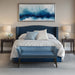 Welburn - Accent Bench - Blue - Simple Home Plus