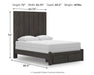 Fraluna - Panel Storage Bed - Simple Home Plus