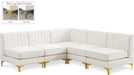 Alina - 5 Piece Armless Sectional - Simple Home Plus
