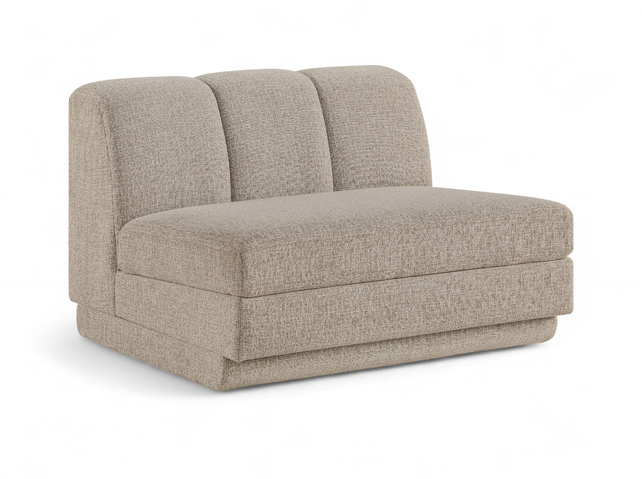 Modari - Fabric Upholstered Armless Chair - Simple Home Plus