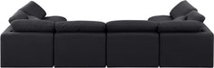 Indulge - Linen 6 Piece Modular U-Shaped Sectional - Simple Home Plus