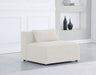 Cube - Linen Armless Chair - Simple Home Plus