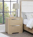 Ladera - 2-Drawer Nightstand Bedside Table - Light Elm - Simple Home Plus