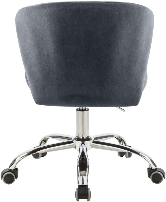 Finley - Office Chair with Chrome Legs - Simple Home Plus
