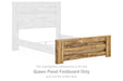 Maystonna - Queen Panel Footboard - Brown - Simple Home Plus