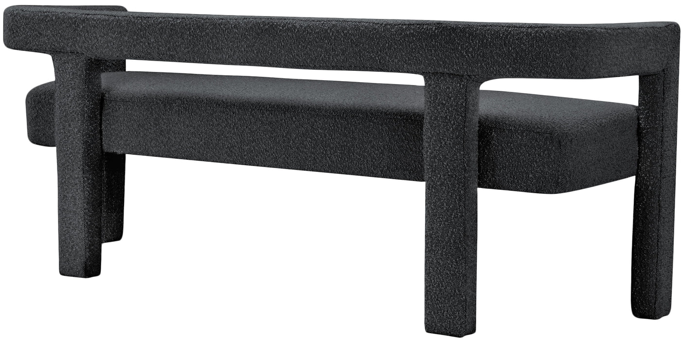 Athena - Boucle Fabric Bench - Simple Home Plus