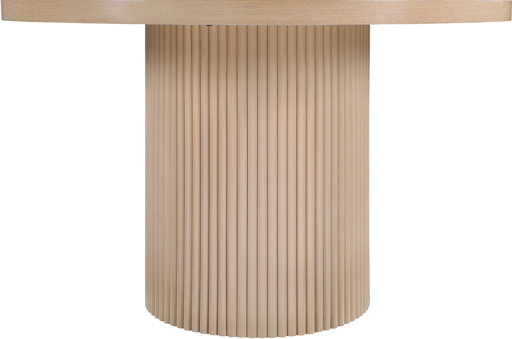 Belinda - Wood Oak Veneer Dining Table - Simple Home Plus
