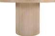 Belinda - Wood Oak Veneer Dining Table - Simple Home Plus