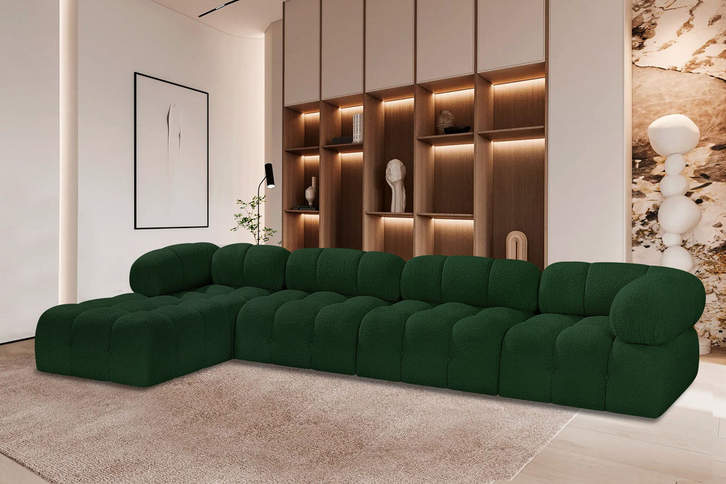 Ames - 5 Piece Fabric Modular Sectional - Simple Home Plus