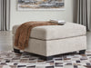 Mahoney - Oversized Accent Ottoman - Simple Home Plus