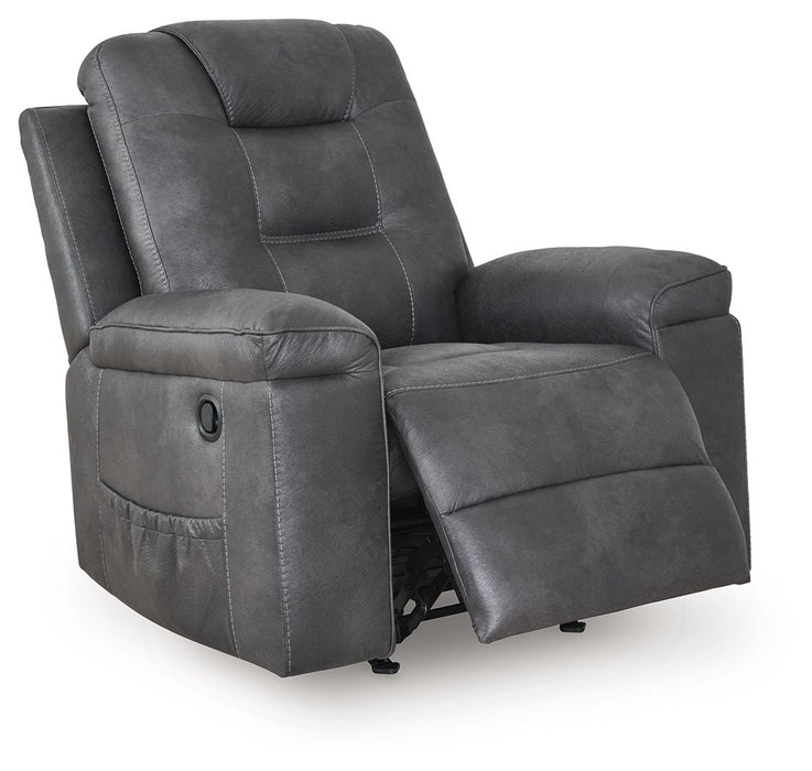 Stockworth - Granite - Rocker Recliner - Simple Home Plus