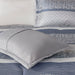Rhapsody - King 7 Piece Comforter Set - Navy - Simple Home Plus