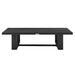 Alegria - Aluminum Outdoor Coffee Table - Black - Simple Home Plus