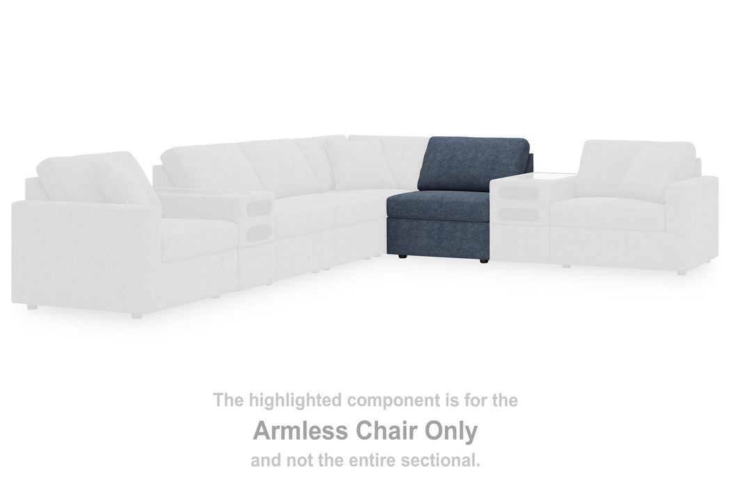 Modmax - Armless Chair - Ink - Simple Home Plus