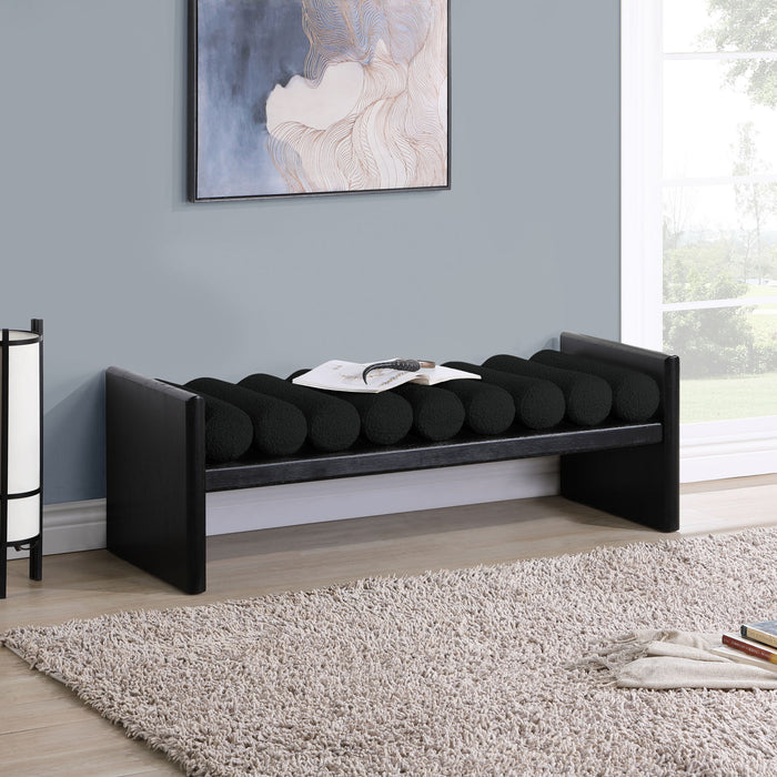 Waverly - Bench With Black Frame - Simple Home Plus