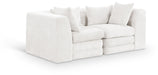 Stellar - 2 Piece 76" Upholstered Modular Loveseat - Simple Home Plus