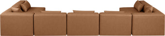 Cube - 7 Piece Modular U-Shaped Sectional - Simple Home Plus