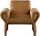 Fleurette - Accent Chair - Saddle - Simple Home Plus
