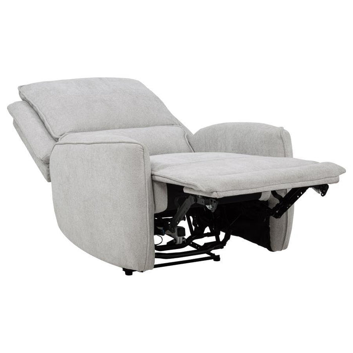 Sylmar - Chenille Upholstered Power Recliner - Simple Home Plus