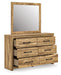 Maystonna - Six Drawer Dresser - Simple Home Plus