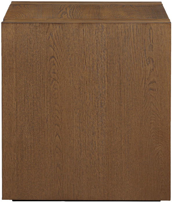 Stanton - Oak Veneer And Solid Wood Table - Simple Home Plus