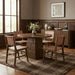 Entwine - Vegan Leather Upholstered Dining Chair - Painted Brown - Simple Home Plus