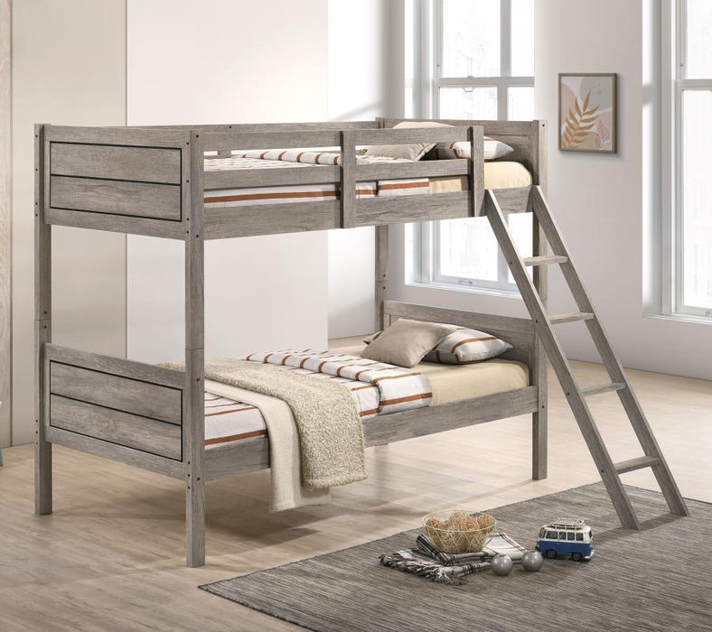 Ryder - Wood Bunk Bed - Simple Home Plus