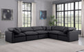 Indulge - Faux Leather 6 Piece Modular Corner Sectional - Simple Home Plus