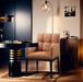 Adrian - Dining Arm Chair (Set of 2) - Black Legs - Simple Home Plus