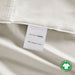 300 Thread Count Organic Cotton - Queen Deep Pocket Sheet Set - Ivory - Simple Home Plus