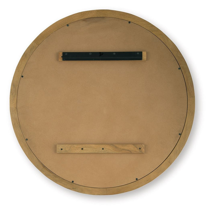 Yadiel - Brown - Accent Mirror - Simple Home Plus