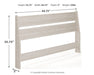 Socalle - Panel Headboard - Simple Home Plus
